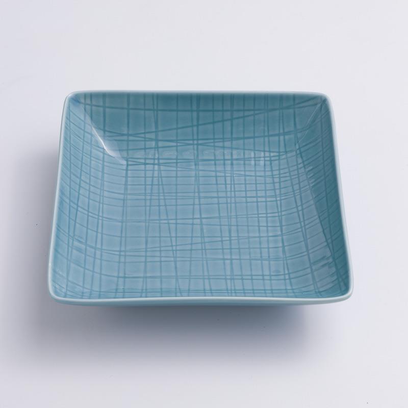 Ice Crack 23cm Ceramic Plate
