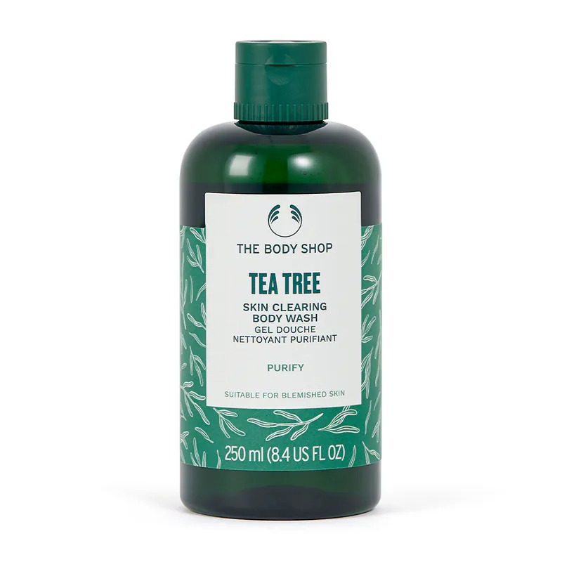 【THE BODY SHOP】2件85折↘茶樹淨膚沐浴膠-250ML