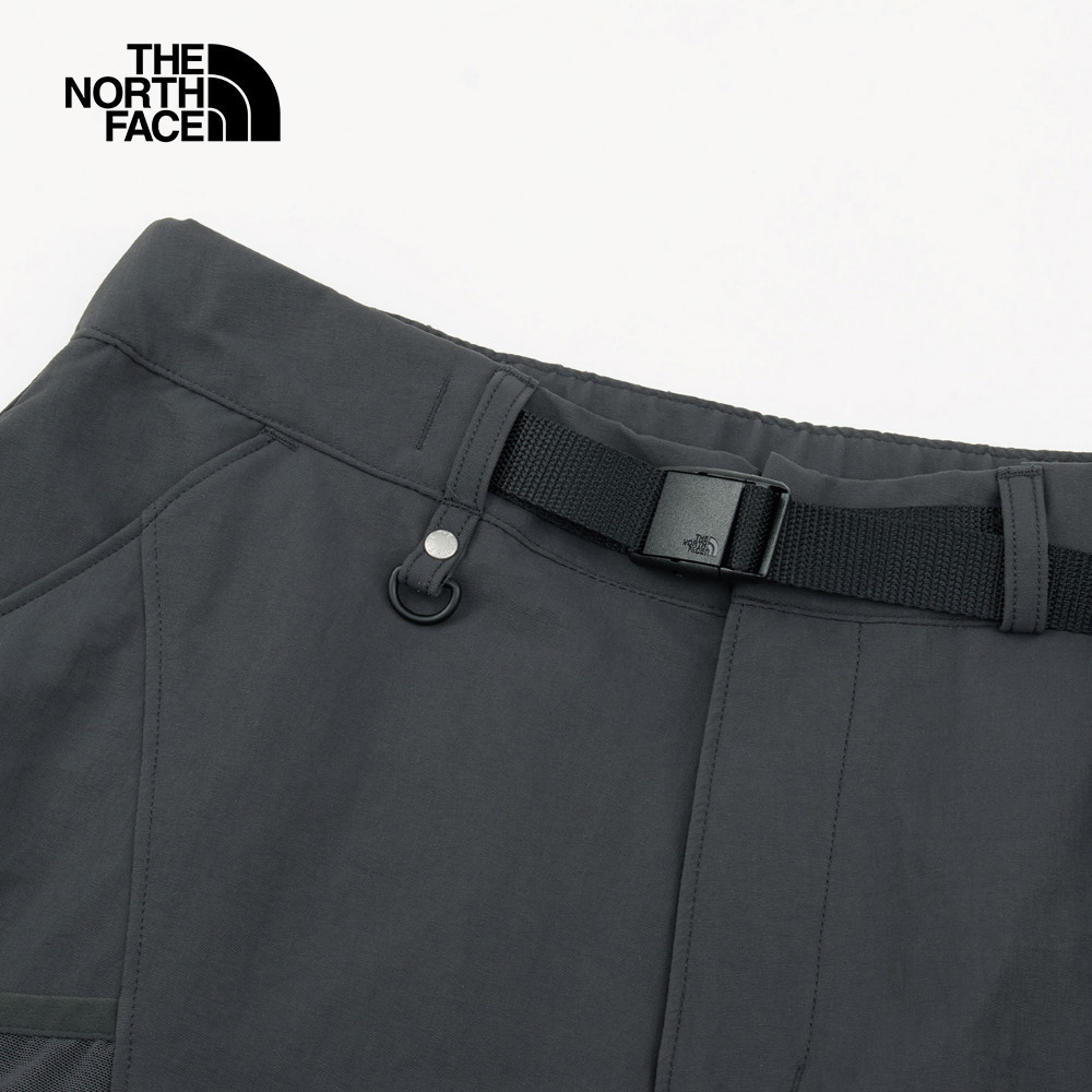 女款深灰色DWR防潑水休閒短褲｜8G080C5