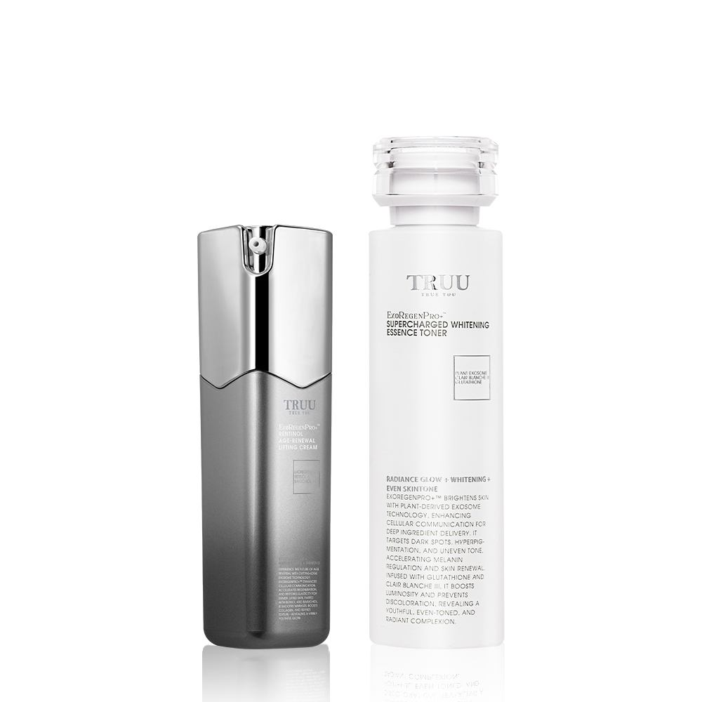 PDRN外泌體A醇再生精華乳【佩甄．小嫻推薦】+化妝水擇1（美白外泌體超導精華露/蜂王乳極潤修護精華露／全能鎖水滋潤精華露/極萃煥顏精華露/舒緩安撫原生露/PDRN外泌體水光膠原精華露/PDRN水楊酸緊緻毛孔精華露）