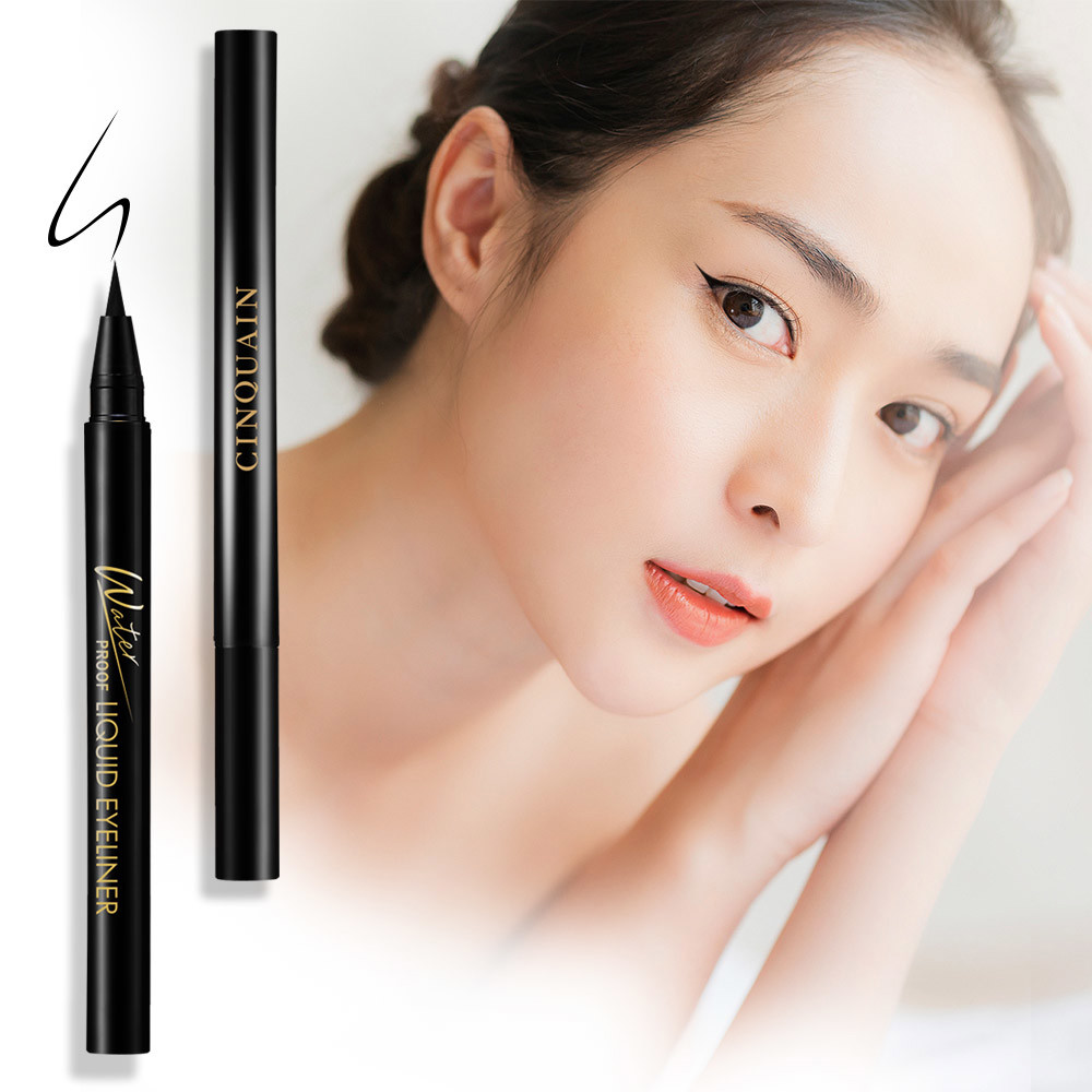 【極細濃黑】思珂 3D氣墊眼線液水筆(售價已折)