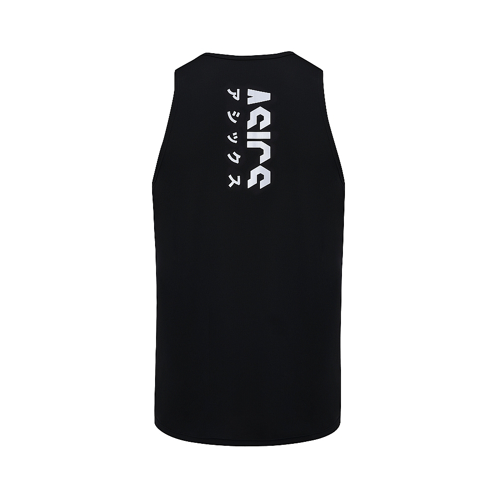 背心 男款 KATAKANA 亞洲版 跑步上衣 2011D489-001