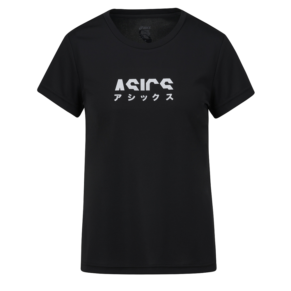 短袖上衣 女款 KATAKANA 亞洲版 跑步上衣 2012D401-001