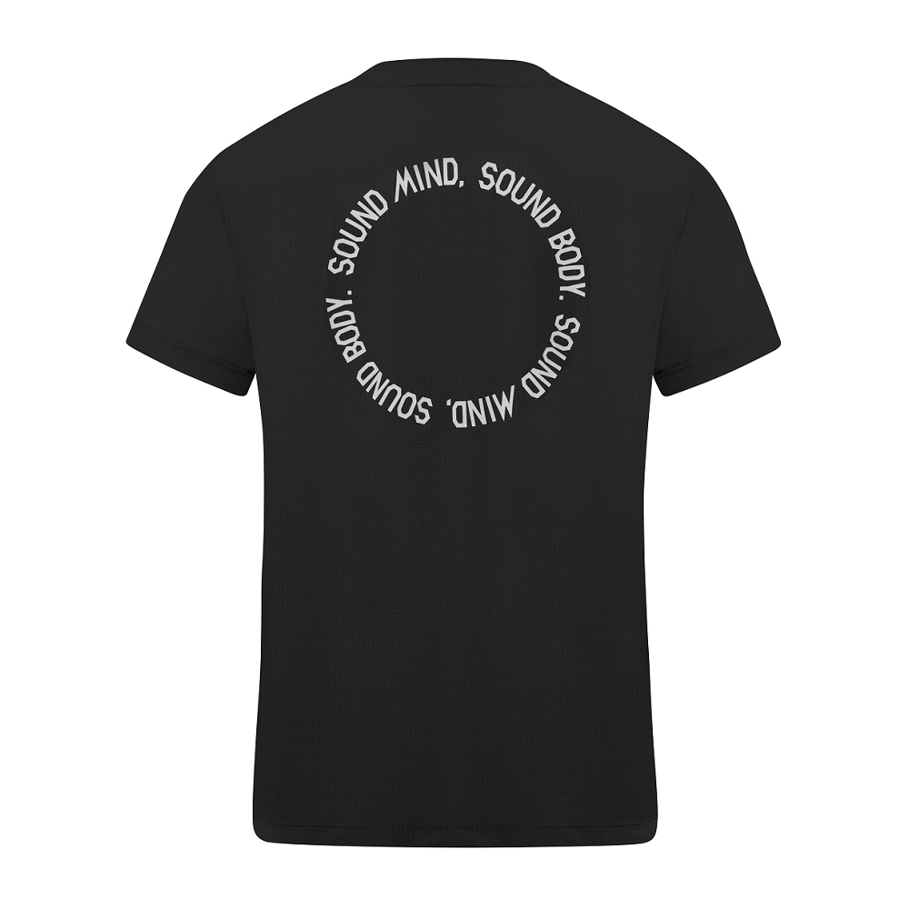 涼感短袖上衣 男款 亞洲版 訓練上衣 2031F500-001