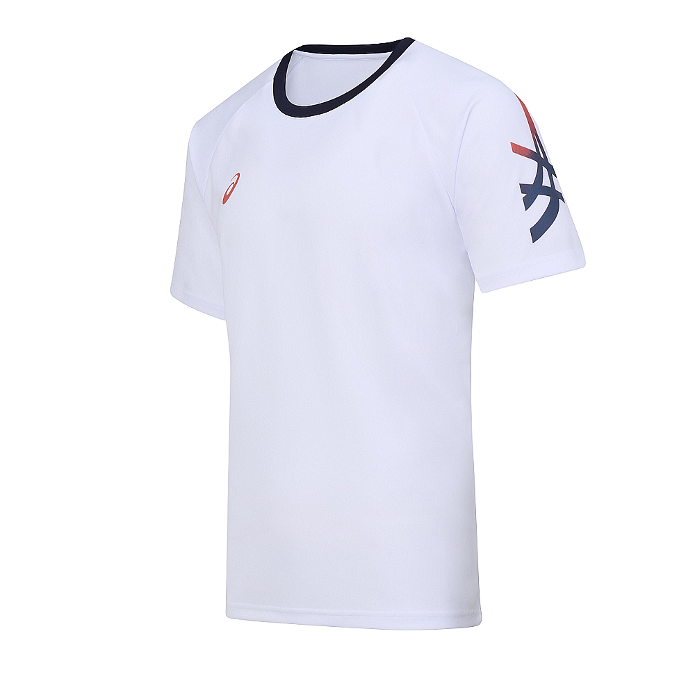 短袖上衣 男女中性款 亞洲版 排球上衣 2053A257-101