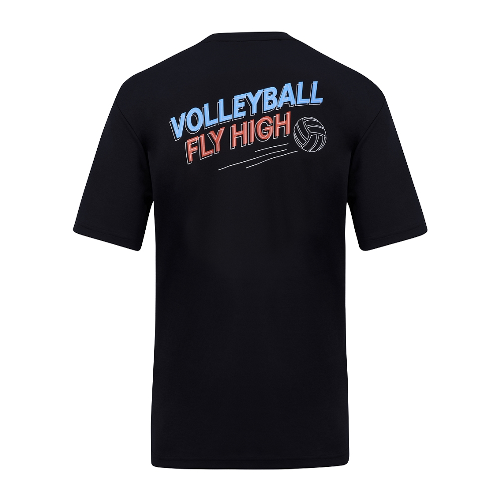 短袖上衣 男女中性款 亞洲版 排球上衣 2053A269-001