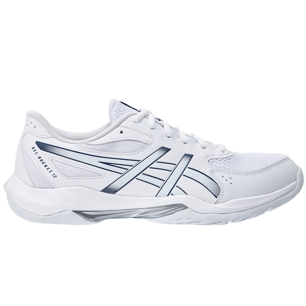 GEL-ROCKET 12 (2E) 男女中性款 寬楦 排球鞋 1073A087-100