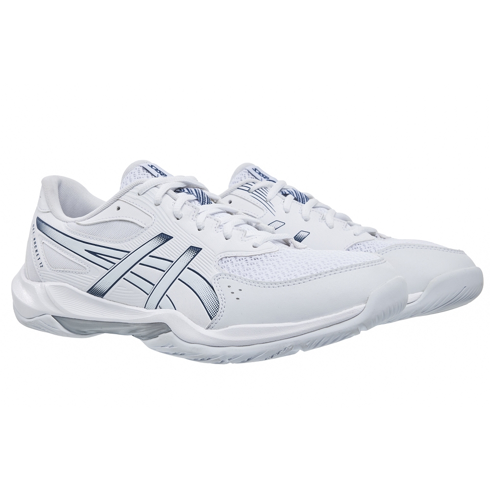 GEL-ROCKET 12 (2E) 男女中性款 寬楦 排球鞋 1073A087-100