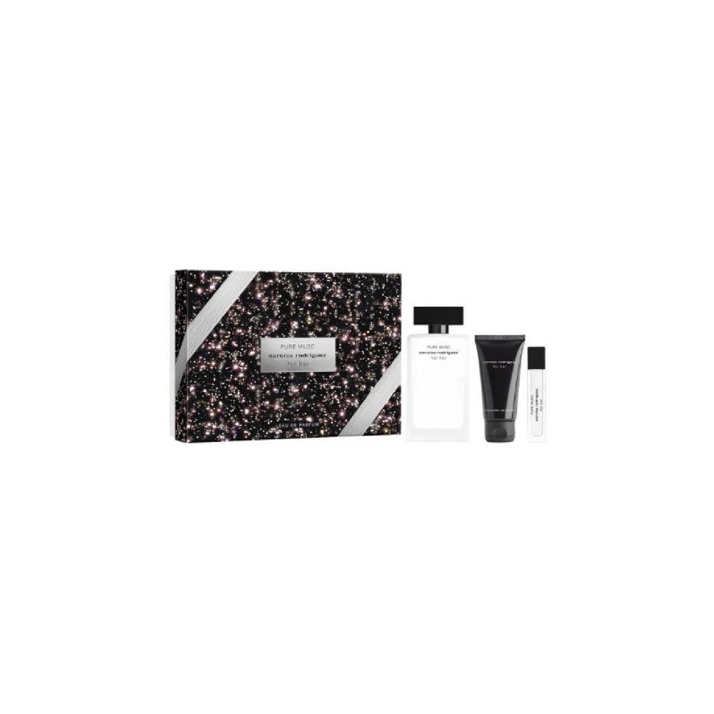 Narciso Rodriguez 純粹繆思限量禮盒 (淡香精100ML+隨身瓶10ML+身體乳50ML)