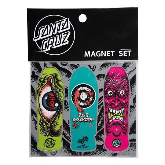 【SANTA CRUZ】磁鐵 - DECK SERIES 2 MAGNET SET NEON OS UNISEX