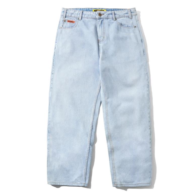 【BUTTER GOODS】滑板神褲 淺藍 - RELAXED DENIM JEANS