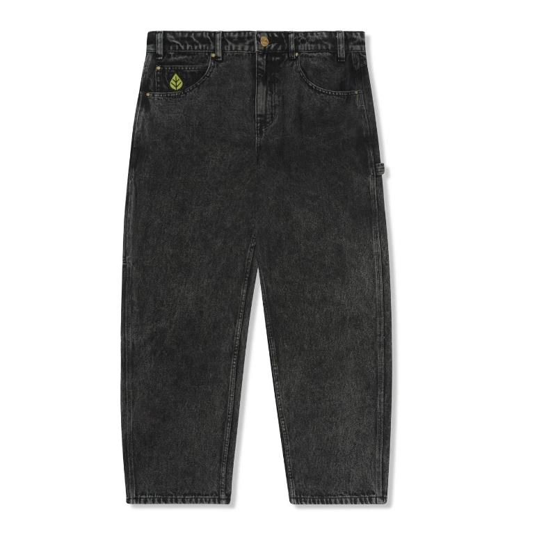 【BUTTER GOODS】滑板神褲 洗水單寧黑 - WEATHERGEAR HEAVY WEIGHT DENIM JEANS