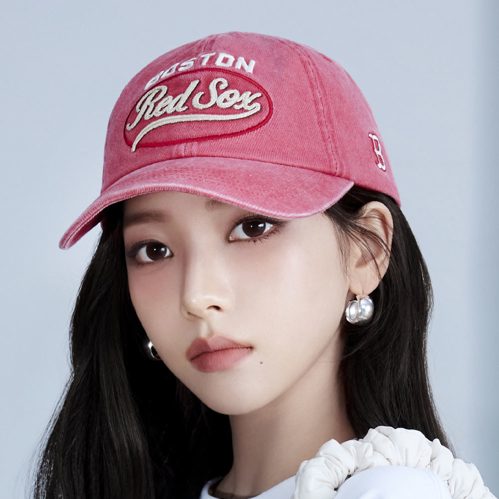 MLB 可調式軟頂棒球帽 Varsity系列 波士頓紅襪隊 (3ACPV165N-43RDD)