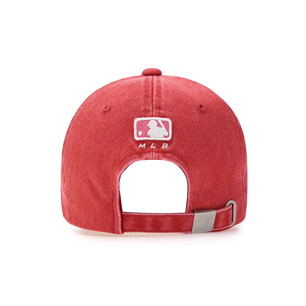 MLB 可調式軟頂棒球帽 Varsity系列 波士頓紅襪隊 (3ACPV165N-43RDD)