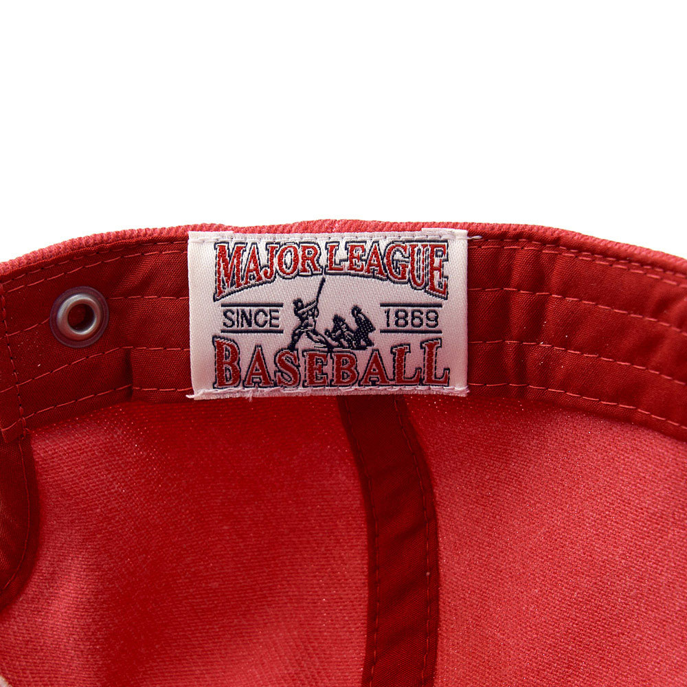 MLB 可調式軟頂棒球帽 Varsity系列 波士頓紅襪隊 (3ACPV165N-43RDD)