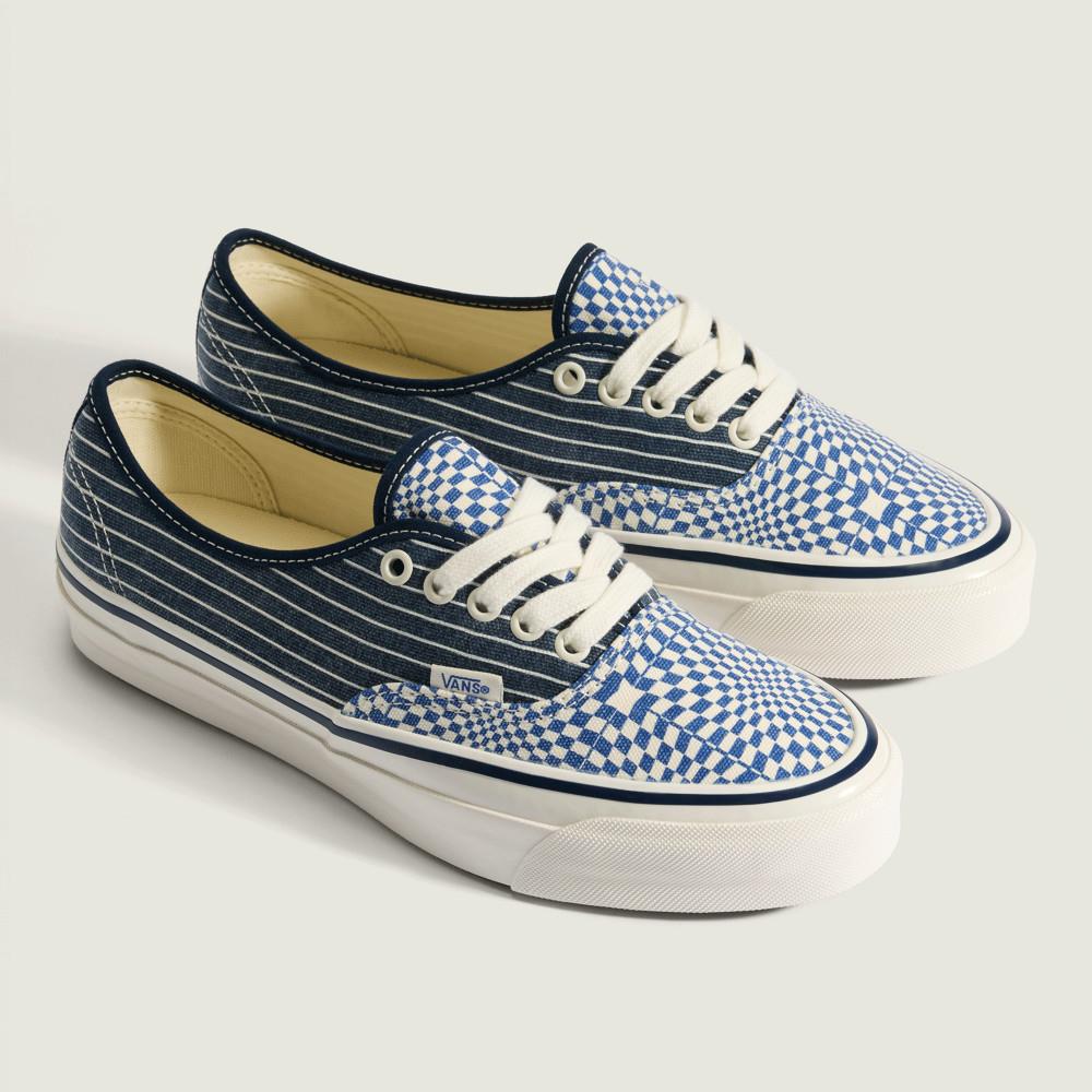 Vans Premium LX Authentic 44 男女款藍色滑板鞋