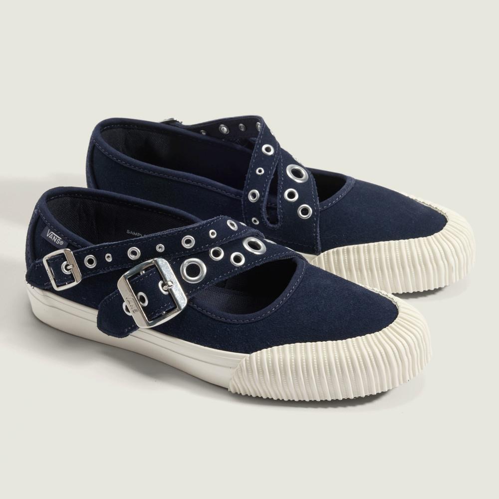 Vans Mary Jane Straps 男女款深藍色滑板鞋