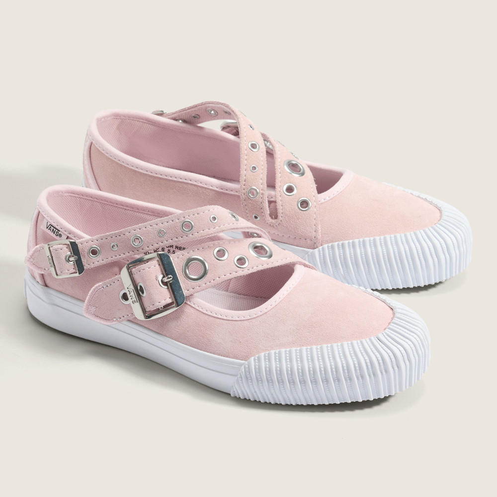 Mary Jane Straps 粉色滑板鞋