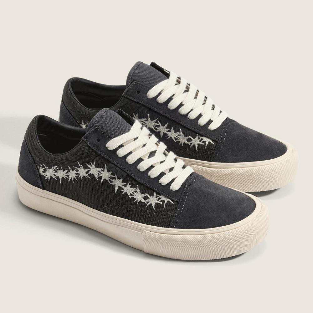 Vans Skate Old Skool 男女款灰黑色專業滑板鞋