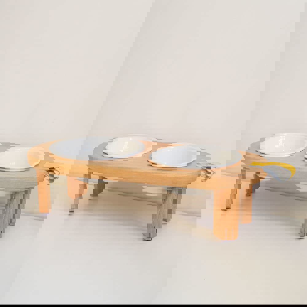 下殺1038 TOSMU童心木 寵物碗架/陶瓷碗/寵物碗/碗架 25Nov001