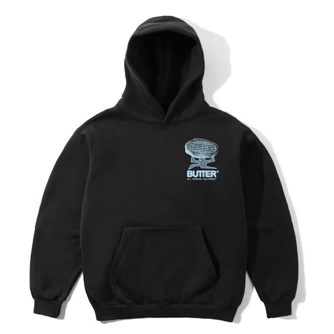 【BUTTER GOODS】帽T 黑 - TERRAIN PULLOVER HOOD