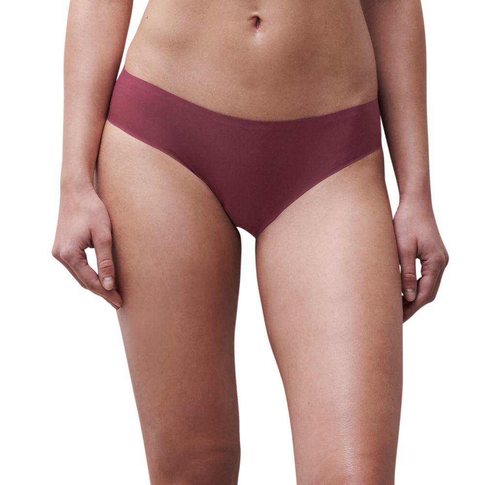 【Chantelle Lab】透氣涼感無痕低腰三角內褲>紫紅色(26430_0K7)【Soft Stretch】