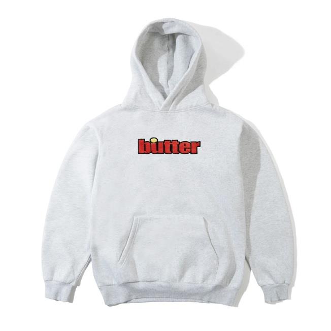 【BUTTER GOODS】帽T 灰 - ACE PULLOVER HOOD