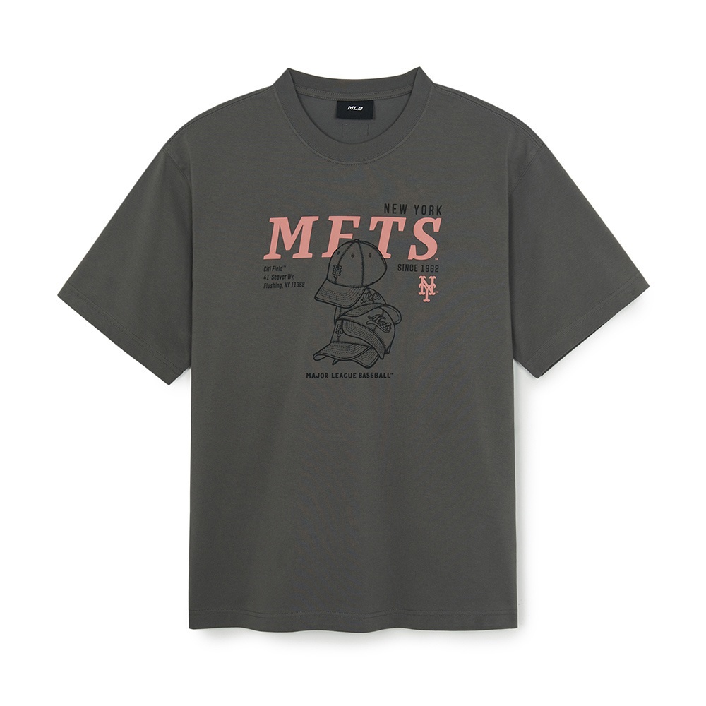 MLB 短袖T恤 Lifestyle Graphics 紐約大都會隊 (3ATSN0154-09CGL)