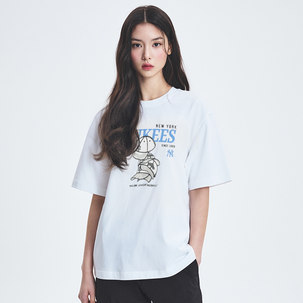 MLB 短袖T恤 Lifestyle Graphics 紐約洋基隊 (3ATSN0154-50IVS)