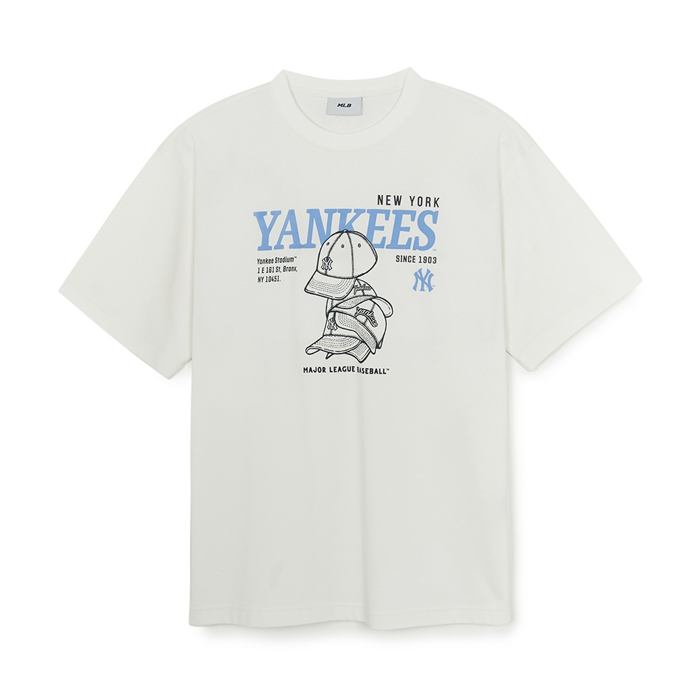 MLB 短袖T恤 Lifestyle Graphics 紐約洋基隊 (3ATSN0154-50IVS)