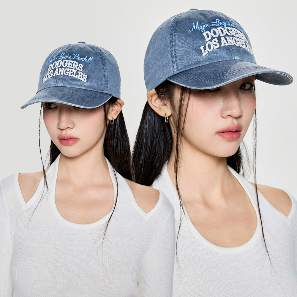 MLB 可調式軟頂棒球帽 Varsity系列 洛杉磯道奇隊 (3ACPV185N-07NYP)