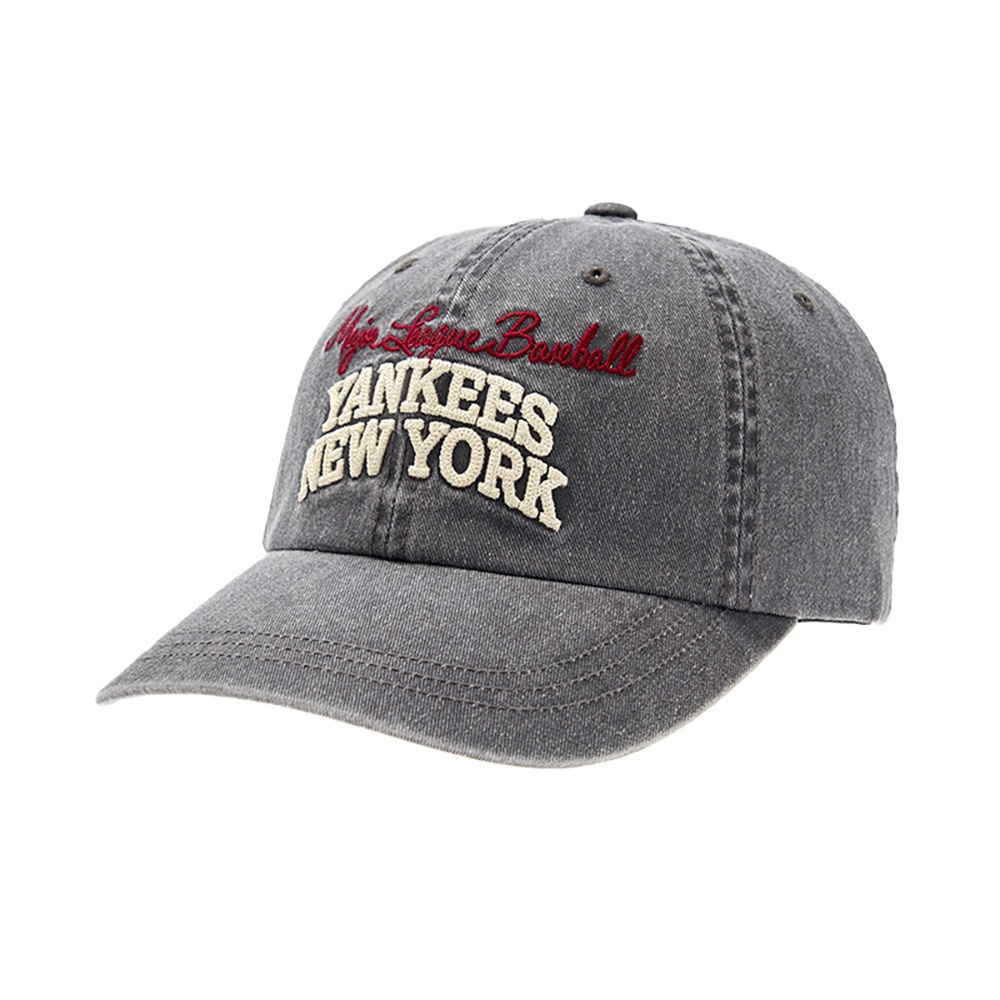 MLB 可調式軟頂棒球帽 Varsity系列 紐約洋基隊 (3ACPV185N-50CGS)