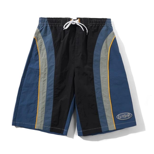 【BUTTER GOODS】尼龍短褲 深藍 - WIPEOUT BOARDSHORTS