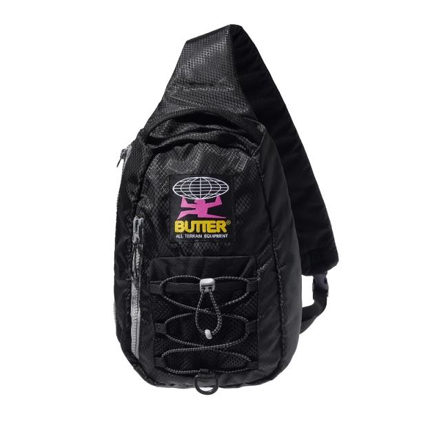 【BUTTER GOODS】側後背包 黑 - EXPRESS SHOULDER BAG
