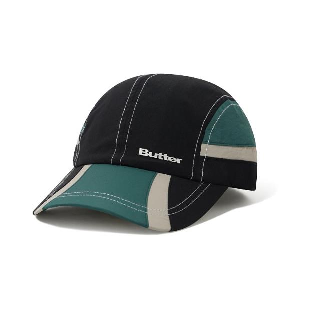 【BUTTER GOODS】帽子 黑 - SWIFT 4 PANEL CAP