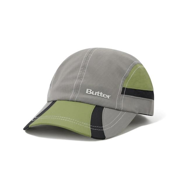 【BUTTER GOODS】帽子 灰 - SWIFT 4 PANEL CAP