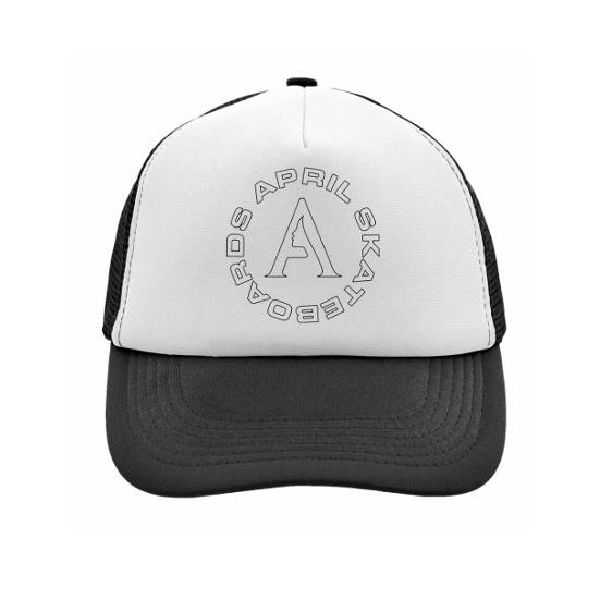 【 APRIL 】網帽 黑 - FULL CIRCLE TRUCKER
