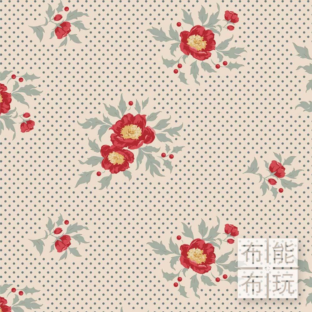 【2025年秋冬新品預購】Tilda Merry Little Christmas 歡慶聖誕棉布: 藍色喜悅 100628
