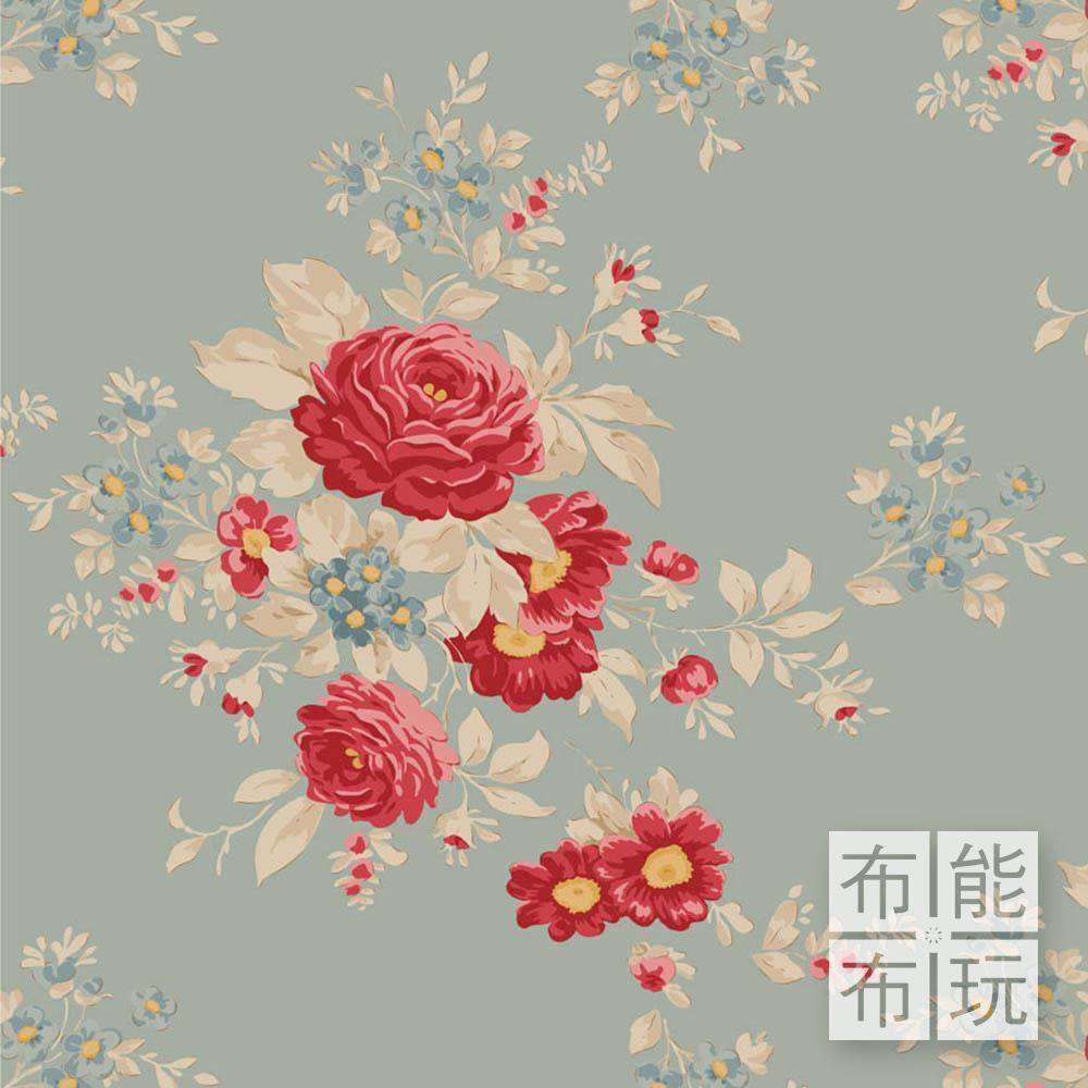 【2025年秋冬新品預購】Tilda Merry Little Christmas 歡慶聖誕棉布: 鴨蛋色頌歌 100627