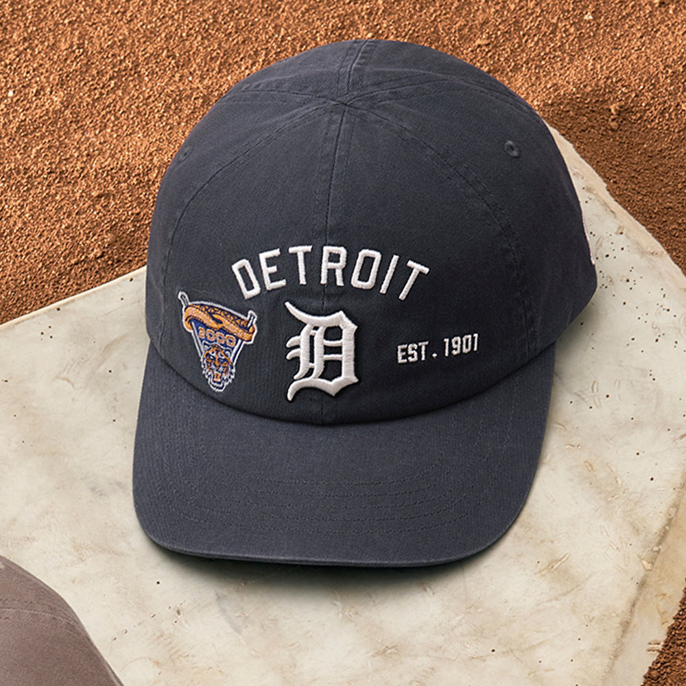 MLB 可調式軟頂棒球帽 底特律老虎隊 (3ACPB175N-46CGD)