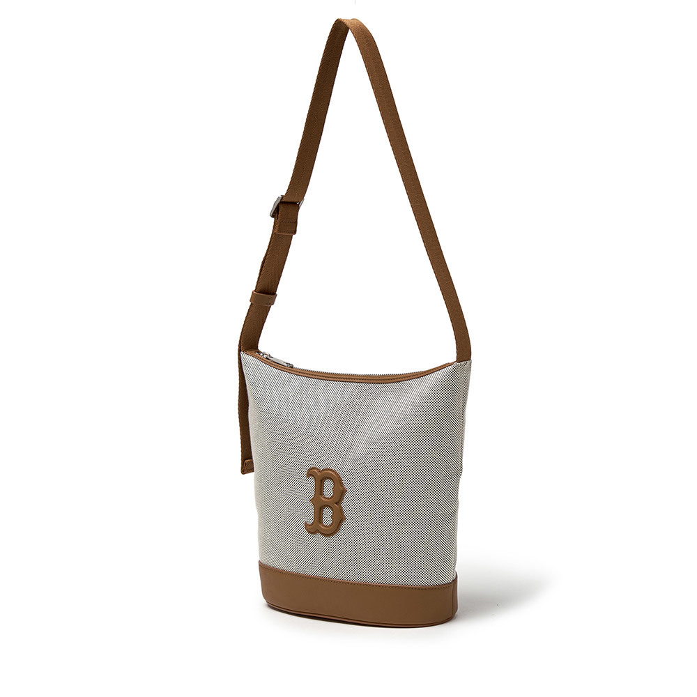 MLB 肩背 斜背 兩用 托特包 水桶包 波士頓紅襪隊 (3ABMBC15N-43BRD)