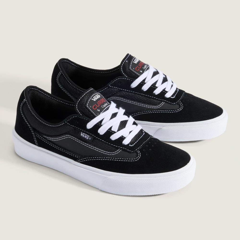 Vans Skate Curren Caples 男女款黑色專業滑板鞋