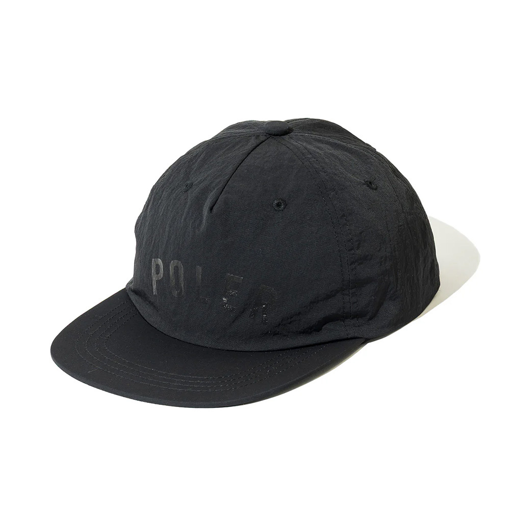 日本限定 POLER STATE NYLON CAP 風格尼龍帽 / 黑色