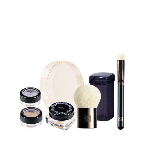 【瑞秋懷恩】新手必備｜完美底妝體驗組(粉底+遮瑕+妝前粉+防曬粉+底妝刷+遮瑕刷+透明調粉盤)