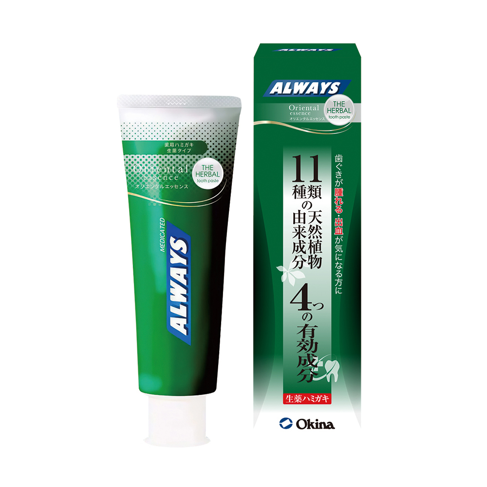 日本ALWAYS草本護齦牙膏120g