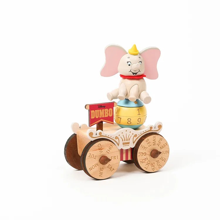 知音JEAN Wooderful life x 迪士尼Disney 轉動萬年曆-小飛象(1289008)