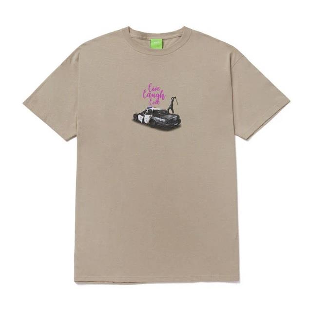 【HUF】短T 卡其- LIVE LAUGH LOVE S/S TEE