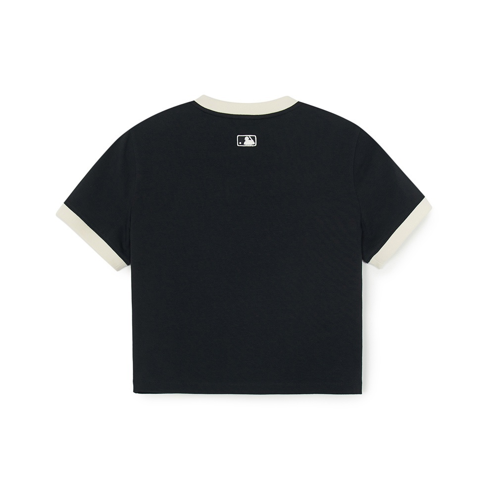 MLB 女版短袖T恤  Varsity系列  紐約洋基隊 (3FTSV0254-50BKS)