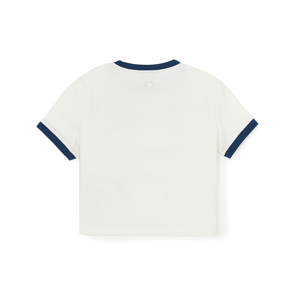 MLB 女版短袖T恤  Varsity系列  紐約洋基隊 (3FTSV0254-50IVS)