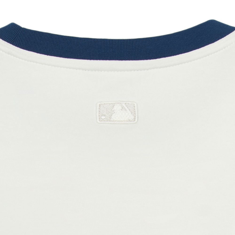 MLB 女版短袖T恤  Varsity系列  紐約洋基隊 (3FTSV0254-50IVS)